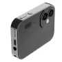 Cámaras digitales D6 de 3 pulgadas con pantalla táctil IPS, cámara CCD de tres lentes, HD 1080P, 1200 MP, zoom 16X, antivibración, compatible con OTG para transmisión en vivo, reproducción de música y grabación de video.