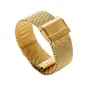 22mm Quick Release Steel Mesh Belt Replacement Strap for Zeblaze Smart Watch