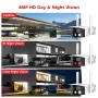 2K 4MP Dual Lens Panoramic WIFI Camera RJ-45 180° Wide Viewing Angle AI Human Detection IR Color Night Vision Two-way Audio Waterproof ICSEE Surveillance IP Camera EU Plug
