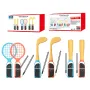 DOBE TNS-5115 Switch2 Sports 6-in-1 Motion Sensor Set Compatible with Switch OLED Enhanced Swing Precision Lightweight Soft Grip Tennis Golf Baseball Motion Gaming Accessories Bundle