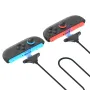 IPEGA PG-SW2119A Switch2 Left and Right Handle Charging Cable 2-in-1 Magnetic Charging 3M Long Braided Cable