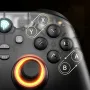 EasySMX D05 Tri-mode Wireless Gaming Controller with Hall Effect Joysticks and Triggers 1000Hz Polling Rate 2.4G Bluetooth Wired RGB Backlit Multi-Platform Support for PC Switch iOS Android Programmable Buttons Turbo Function 5-Level Vibration