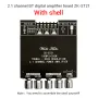 ZK-ST21 2.1 Channel Bluetooth Amplifier Board 100W+100W+200W Subwoofer TPA3221 Support Bluetooth AUX U Disk Sound Card
