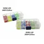 200pcs 3mm 100pcs 5mm Multicolor LED Diodes Assortment Kit for DIY Electronics Projects Bright Energy Efficient LED Lights