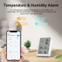 Tuya WiFi+RF433 Temperature & Humidity Sensor Sets Screen Display Monitor Main Sub devices Kits Works With Alexa Google Home