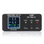 CQV-SWR120 Misuratore di onde stazionarie SWR da 120 W, funzione di allarme per onde stazionarie elevate, display HD a colori 240 * 240 FM-AM-SSB