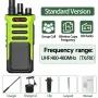 CHIERDA TC-318 Walkie Talkie 10W UHF 400-480MHz Long Range Two Way Radio Hands Free Group Call Rechargeable Battery Type-C Charging Portable Walkie Talkie