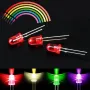Geekcreit® 375pcs 3MM 5MM LED Light Emitting Diode Beads Resistance Lights Kits Bulb Lamp