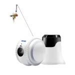 ESCAM QF011 2MP 1080P Smart Pet Robot Camera Baby Monitors Smart Home Presence Detection Remote APP Control Monitor Night Vision Two-way Intercom Preventing Collisions Cat Toy Ball Recgmesotion Tracking Camera Anti-theft Machine