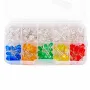 F5 150pcs 5mm Multi-colors Lights Emitting Diodes Assortment Kit White Red Yellow Green Blue Orange F5 DIY PCB
