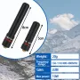 ABBREE AR-806 AR-806+ Dual Band Mini Antenna 136-174MHz 400-480MHz SMA-Female High Gain for Baofeng UV-5R BF-888S Walkie Talkie