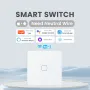 86 Type Tuya WiFi Touch Smart Switch Voice Control APP Control Timer Function Work with Amazon Alexa Google Assistant [Live & Neutral Wire]