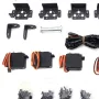 6DOF Robot Mechanical Arm Clamp Claw Kit Industrial Manipulator Metal Gear 180 Degree Rotation Aluminum Frame Educational Robotics Teaching