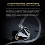 KZ Vader Pro Earbuds 3.5mm Wired Earphone 6 Dynamic Units Ultra-low and Ultra-high Frequency Dynamic Deep Bass In Ear Monitor Headphone
