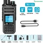 Quansheng TK115/TK118 10W Walkie Talkie Dual Band Radio 999 Channels Long Range Rechargeable Two Way Communication Device Portable FM Receiver