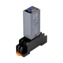 H3Y-2 LCD Time Relay AC 220V DC 12V 24V Adjustable Digital Display Dual Time Control Cycle Delayer with Base High-Precision Timing