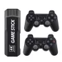 M9 4K Game Stick with Dual 2.4G Wireless Gamepad 64G Built-in 35500+ 3D Games 40+ Simulators Mini Retro Handheld Game Players