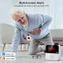 CF100 Tuya WiFi Alarm System Emergency Call Button for Seniors Emergency Call Receiver+Call Buttons SOS Bracelet Call Buttons Alert System