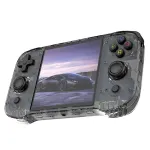 R46S 4.0inch IPS Screen Retro Handheld Game Console Linux System RK3566 Quad-core 4000mAh Battery Support 2.4G WiFi+bluetooth-Compatible Built-in 15000+ Games Portable Handheld Video Player Supports HD Output