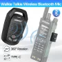 ABBREE AR-639 Wireless Handheld bluetooth Microphone Speaker Type-C for Baofeng UV-5R UV-21 PRO Quansheng UV-K5 K6 TK11 Walkie Talkie