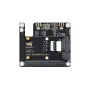 PCIe TO MiniPCIe Adapter For Raspberry Pi 5 Compatible With MiniPCIe Wireless NIC Supports USB Bluetooth Connection Driver-Free Plug And Play High-Speed Networking