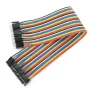 120pcs 30cm Male To Female Breadboard Jumper Cable 2.54mm Dupont Wire