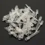 50pcs LED RGB Common Cathode 4-Pin F5 5MM Diode