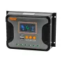 PowMr PWM Pstar 80A 60A 30A Solar Charge Controller 12V 24V 36V 48V Lead-Acid Lithium Battery Charger Max PV 100V Dual Control Mode