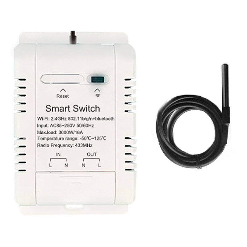 16A with 1M Temperature Cable