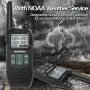 2PCS Baofeng GM-T8 Walkie Talkie 54 GMRS Channels 11 NOAA Weather Alerts 260 Privacy Codes Long Range 1500mAh Rechargeable Battery US Plug Portable Outdoor Communication