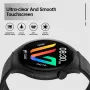 Weofly Curve 1.43inch AMOLED Display bluetooth Call Heart Rate Blood Pressure Blood Oxygen Monitor Sleep Monitoring Stress Measurement Female Health Multi-sport Modes Music Playback IP68 Waterproof Smart Watch