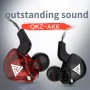 QKZ AK6 3.5mm Wired Earphone Panoramic Stereo Strong Bass Heaset Hi-Res Audio In-ear Headphone