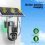 Guudgo 6MP Dual Lens Solar Camera WIFI 4G Remote Wireless Outdoor Security Auto Tracking Night Vision Human Detection Two Way Audio Waterproof Camera