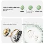 RemaxOpenBuds KF01 TWS Earbuds bluetooth 5.4 Earphone 14.2mm Moving Coil 360° Surround Stereo ENC Noise Cancelling LED Digital Display White Noise Music Liquid Silicone Earhooks Sports Headphone