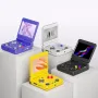 ANBERNIC RG34XXSP 64G Flip Retro Handheld Game Console 3.4-inch IPS Display Quad-core Support 5G WiFi & bluetooth 4.2 Dual Joystick Vibration Feedback Video Game Player Console 30+ Emulators Linux System