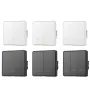 Tuya Zigbe 1/2/3 Gang Smart Wall Light Button Switch with 6M Radar Human Motion Detection Alarm Sensor No/Need Neutral Wire Switch 110-240V Smart Life APP