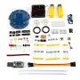 HU-063 Graphical Programming 51 Intelligent Car Kit Infrared Tracking Ultrasonic Obstacle Avoidance APP bluetooth Control