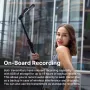 Ulanzi U-Mic 2.4G Stereo Wireless Microphone 100m Pickup 20 Hours Recording for DSLR IOS Android PC Live Streaming Interview