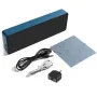 Multi-color LED Music Spectrum Electronic Clock Sound Control Rhythm Light 16*24 RGB Pickup Atmosphere Level Indicator