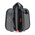 HONCAM Switch2 Joy-Con Small Handle Four-Charger Stand NS2 Left and Right Handles Rocket Charging Dock Station HC-A4218