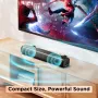 Hiwill D21 180W Dolby 2.1 Surround Sound System bluetooth Soundbar with 5.25'' Subwoofer Deep Bass Adjustable Bass&Treble 3EQ Modes Support ARC OPT AUX Wired Playback Desktop Soundbar Home Theater