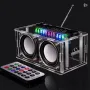 3Pcs DIY bluetooth Speaker Kit with FM Radio 87.5-108MHZ DIY Soldering Project Practice Electronic Kit Solder Assembly Support U Disk TF Card AUX