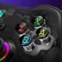 Z01 Wireless bluetooth Game Controller with Hall Joystick and Hall Trigger 6-Axis Motion Sensor Support Turbo Programmable Dual Motor Vibration Gamepad for PS4 PS3 Switch Steam PC