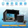 Underwater Fishing Camera 5-Inch 1080P IP68 Waterproof 20M Ice/sea/River Camera For Fishing Underwater Detection