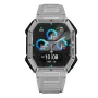 DT108 1.96inch HD Screen GPS Track AI Voice Assistant bluetooth Call Heart Rate Blood Oxygen Monitor Sleep Monitoring Electrocardiogram Function Multi-sport Modes Music Playback IP68 Waterproof Smart Watch