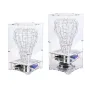 LED Cube Kit 144 RGB LEDs DIY Electronic Kit Bluetooth Speaker Multicolor Light App Controlled 191x85mm Music Spectrum