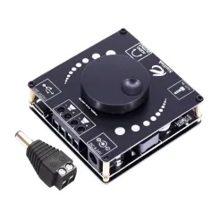 XY-AP50H 50W+50W HiFi Bluetooth 5.0 Wireless Audio TPA3116D2 Digital Power Amplifier Stereo Board 50Wx2 Amp Amplificador USB AUX 3.5MM