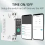 Tongou TUYA Zigbe Smart Circuit Breaker 1A-63A Over Current Voltage Protection Energy Monitoring Voice Control with Alexa Google Home Automation