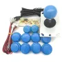 Console arcade retrò con joystick a bilanciere USB, controller di combattimento cablato, stazione arcade per PS4, PS3, Switch