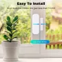 Smatrul Tuya Умный WiFi Дверь Окно Сигнализация Датчик Открытие Закрытые Датчики Bluetooth Умное приложение Life Оповещения Уведомления на телефоне Работа с Alexa Google Home